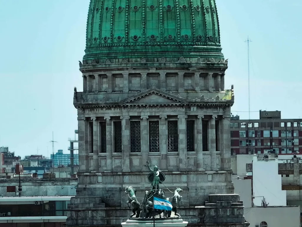 Aerial drone photography Buenos Aires caba